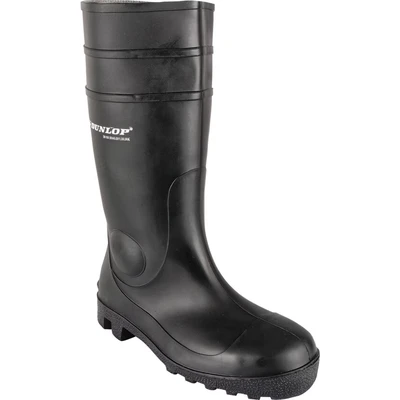 Image of Dunlop 142PP Protomaster Wellington Boot Black Size 8 (42)