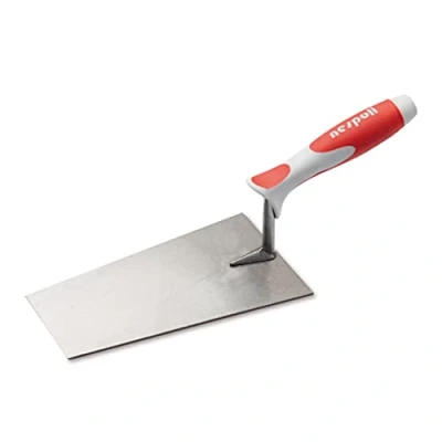 Image of Nespoli N991909218 Stainless Steel Airtouch Square Tip Trowel 18 cm