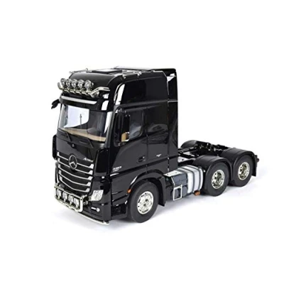 Image of Tamiya 300056348 Mercedes Benz Vehicle RC Volvo FH16 Globetrotter 750 6x4 Timber Truck 56360 1:16 Assembly Kit, Black