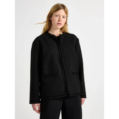 Image of Lindex Jacket Summer jacket, Women&#039;s, Size: 8, Black