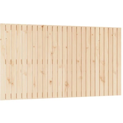 Image of vidaXL Wall Headboard 159.5x3x90 cm Solid Wood Pine