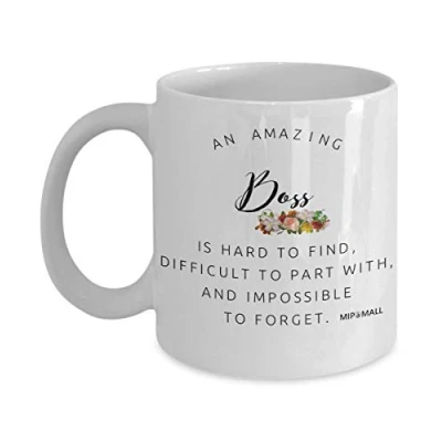 Image of MIPOMALL Leaving Gifts for Colleagues Boss Friends Men Women, Christmas Presents an Amazing Mugs Cup MG0002