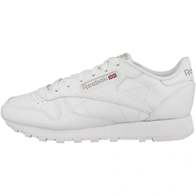 Image of Reebok Women Classic Leather Sneaker, FTWR White/FTWR White/Pure Grey 3, 4.5