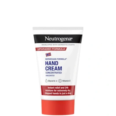 Image of Neutrogena Norwegian Formula Hand Cream Concentrated Unscented, Immediate and Lasting Relief With Glycerin, (300 Applications), 75 ml (Pack of 1)