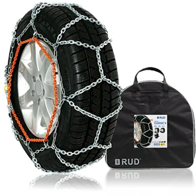 Image of RUD 19663 Snow Chains Classic V Rudmatic Bracket Mounting, Set of 2, 0163