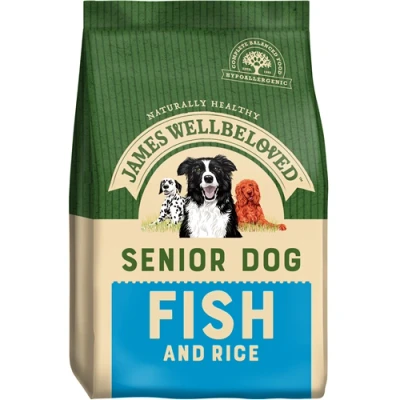 Image of James Wellbeloved Senior Fish &amp; Rice 2kg