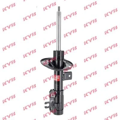 Image of GHP934700A, GHP934700B, GHT634700A, GJR934700, GJR934700C Shock absorber KYB 339404 Front Axle Right Gas Pressure Twin Tube Suspension Strut Top pin