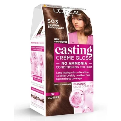 Image of L&#039;Oreal Casting Creme Gloss 503 Golden Chocolate