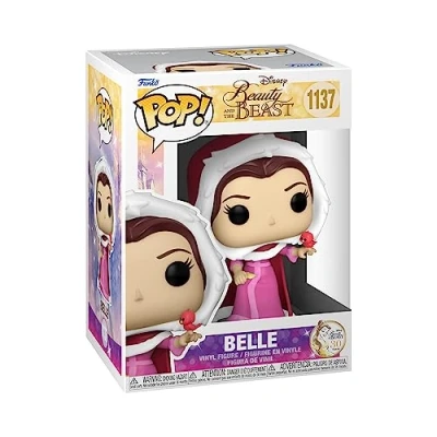 Image of Funko POP! Disney: Beauty and the Beast Winter Belle Collectable Vinyl Figure Gift Idea Official Merchandise Toys for Kids &amp; Adults Movies Fans
