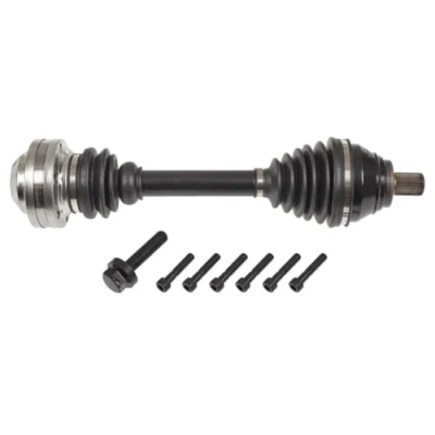 Image of 1K0407271ES, 1K0407271HM, 1K0407271KH, 1K0407271KJ, 1K0407271LJ Drive shaft MEYLE 100 498 0610 Front Axle Left 491mm 33mm ORIGINAL Quality