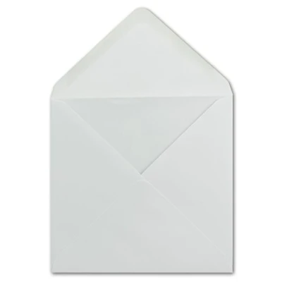 Image of Paper24 Square Envelopes White 150 x mm 100 g/m² Nassklebung Post in Without Window Christmas Card Invitations from Your Glüxx Agent