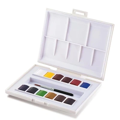 Image of Sennelier La Petite Aquarelle 12 Half Cells 10 131680 00 multi coloured 1 Stück (1er Pack)