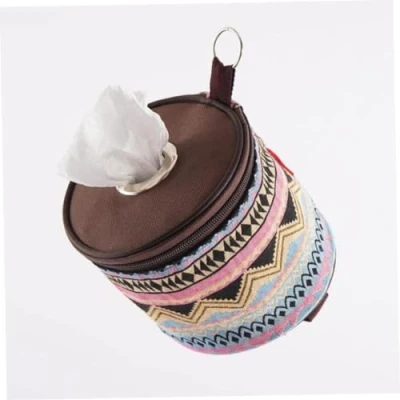 Image of Wedhapy Camping Toilet Paper Holder Roll Case Boxes Tissue Cover Hanging Hanger Bags BucketCamping Bucket