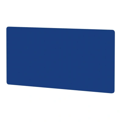 Image of Air Screen for Back to Desk 1800x800mm Bespoke Stevia Blue Fabric
