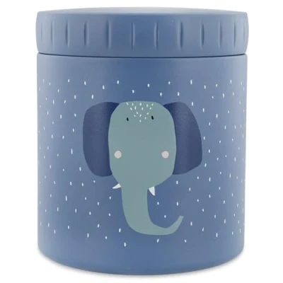 Image of Trixie Mrs Elephant 500ml Insulated Lunch Pot Food container for lunch/snacks