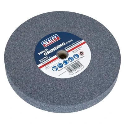 Image of Sealey Grinding Stone Ø200 x 25mm Ø16mm Bore A60P Fine