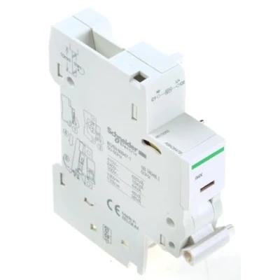 Image of Schneider A9A26476 Acti 9 components Imx 100 415Vac 110 130Vdc Shunt, White
