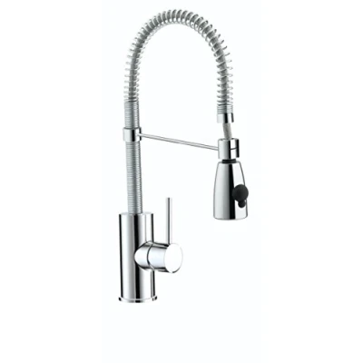 Image of Bristan TG SNK C Target Professional Kitchen Sink Mixer Tap with Pull Out Hose, Chrome