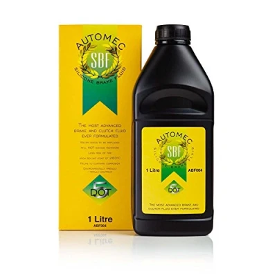 Image of AUTOMEC ABF004 Silicone Brake Fluid, 1 litre