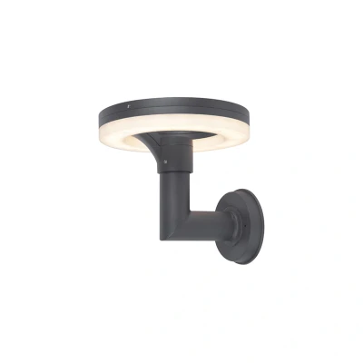 Image of LED Wall Light 10W 4000K Black Kosnic Tarkine