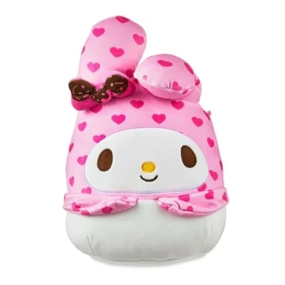 Image of Squishmallow 8&quot; My Melody Sanrio Hello Kitty Valentine&#039;s Day Plush Officially Licensed Kellytoy Collectible Soft &amp; Squishy Stuffed Animal Toy Gift for Kids,Girls Boys All Ages 8 Inch
