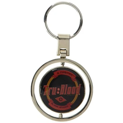 Image of Rock Off True Blood Enamel Keychain Bottle Label