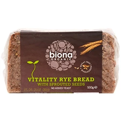 Image of Biona Organic Vitality Rye Bread 6x500g