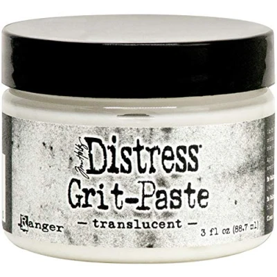 Image of Tim Holtz Ranger GRIT Paste 3OZ TRANSLUCNT, Translucent, One Size
