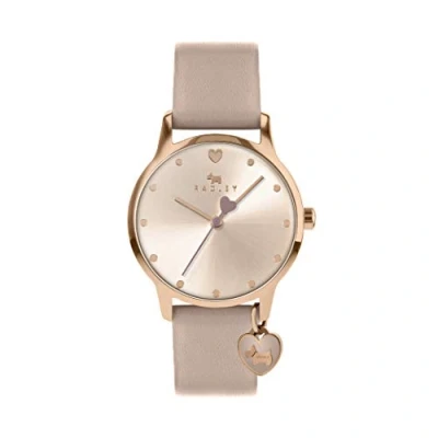 Image of RADLEY Heart Dial Ladies Cobweb Leather Strap Charm Watch RY2916A
