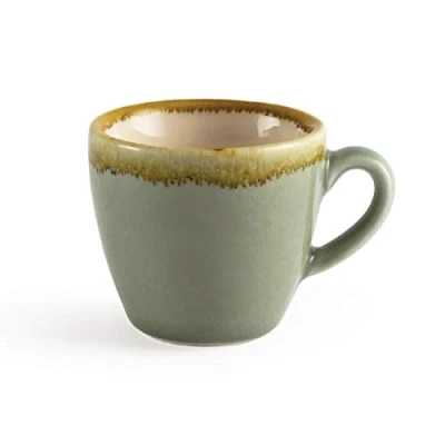 Image of Olympia Kiln Espresso Cup Moss 3Oz 85Ml Coffee Cups Tea Serving Tableware 6pc
