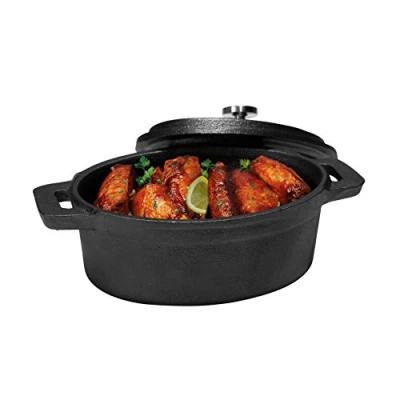 Image of Zodiac 7119 Cast Iron Mini Casserole and Lid 12 cm x 9