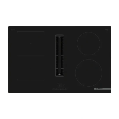 Image of Bosch PVS811B16E Series 4, Built in Induction hob with integrated ventilation system 80 cm surface mount without frame