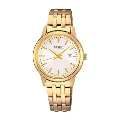 Image of Seiko Womens Analogue Quartz Watch with Stainless Steel Strap SUR412P1