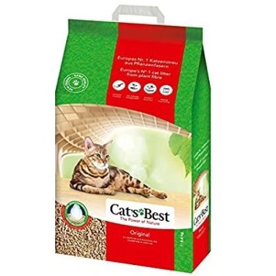 Image of Cats Best Wood Litter Oko Original Clumping 2 x 30 lt