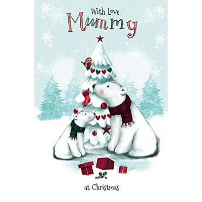 Image of Wishing Well Studios Christmas Card Mummy