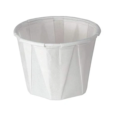 Image of Stalwart CB612 250X Disposable Serving Sauce Pot 1oz Casserole Restaurant Commercial,White