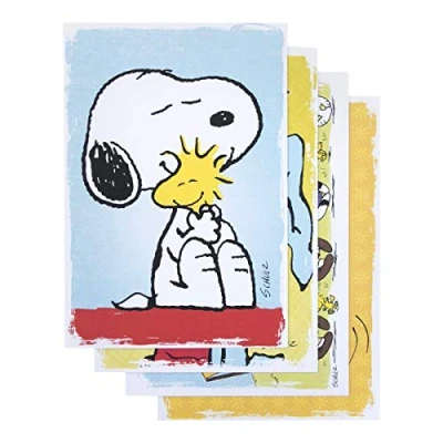 Image of DaySpring Peanuts Encouragement Inspirational Boxed Cards 74870,Blue