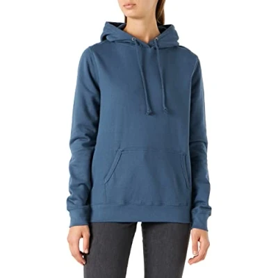 Image of AWDis Women&#039;s Girlie College Hoodie, Blue (Air Force Blue), 14 (Manufacturer Size:Large)