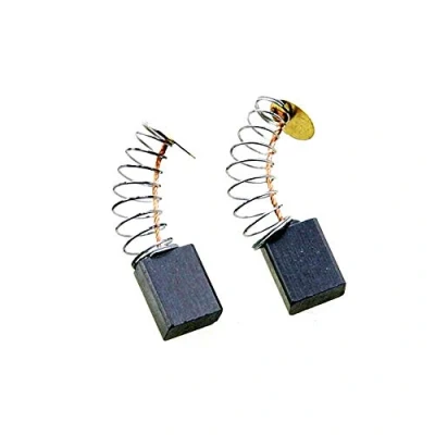 Image of Katsu Carbon Brushes for Electric Power Tool Motor Replacement Part Compatible with Makita Trimmers, 2PCs Pack, SP10174803