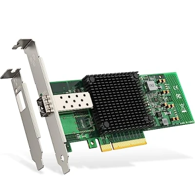 Image of EDUP 10Gb PCI E Network Card NIC with Intel 82599EN Chip, Single SFP+ Port, Express X8, Compare to X520 DA1(Intel E10G41BTDA), Ethernet LAN Adapter Support Windows Server/Linux/VMware