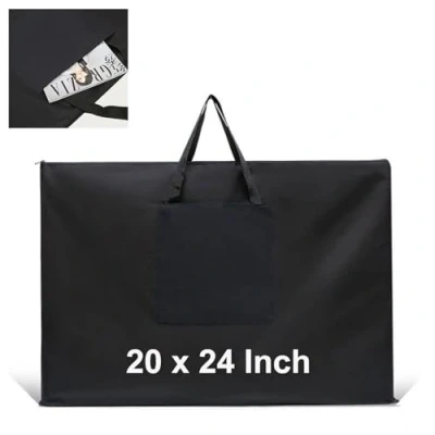 Image of Oaygat A2 Art Folder Carry Case Portfolio Work Painting Bag 20x24 Inch Storage for Artist Drawing Board Sketch Pad