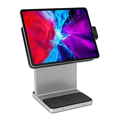 Image of Kensington StudioDock iPad Pro Docking Station Stand Adjustable Tablet Holder for 12 Magnetic Connection Rapid iPad, iPhone and AirPod Charging (K34030WW)
