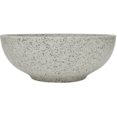 Image of vidaXL Countertop Basin Grey Round Φ41x14 cm Ceramic
