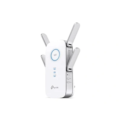 Image of TP Link RE655 WLAN Amplifier Repeater AC2600 (Dual AC+N, 1733 Mbps 5GHz + 800Mbps 2.4GHz, Gigabit LAN Port, App Control, Maximum Coverage, Compatible with All Devices)