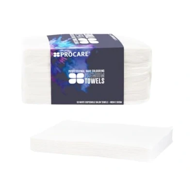 Image of PROCARE Disposable Towels White Pack of 50