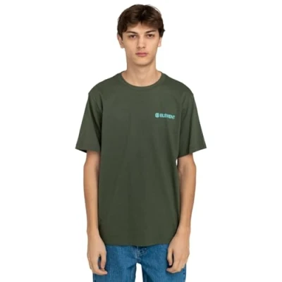 Image of Element Blazin T Shirt Men XS Green.