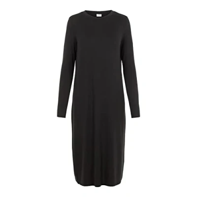 Image of VERO MODA Women&#039;s Vmgava L/S Dress Ga Noos, Black, S