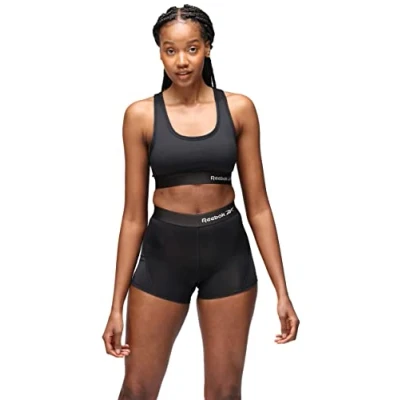 Image of Womens Reebok Sports Crop Top STEFFI SIMONE Black