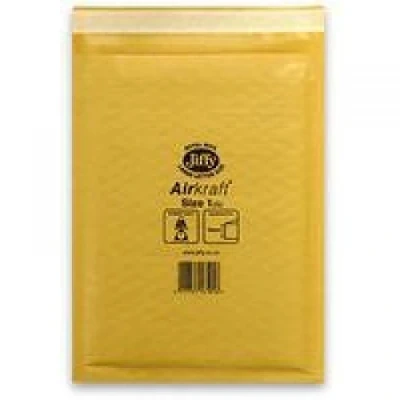 Image of Jiffy MMUL04603 Size 1 Airkraft Bag Gold (Pack of 10)