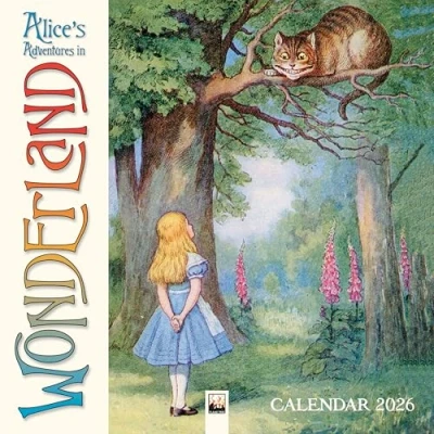 Image of Alice in Wonderland Calendar 2026